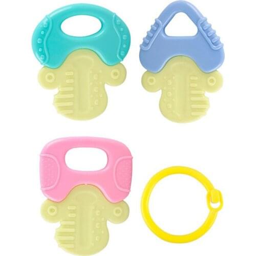 4pcs Newborn Teether Infant Toys Early Learning New Born Wrist Rattle Teething Rattles Toy For Educational Toy Teethers Gift