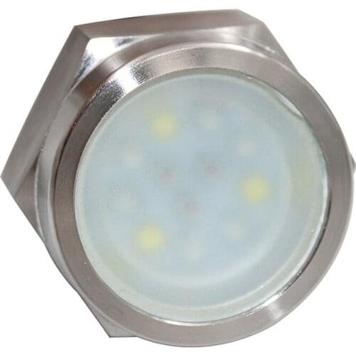 60W 1/2" NPT LED Drain Plug Boat Light Marine Dock Yacht Lamp LED Underwater Lights DC10-30V Threaded Drop Shipping DH-45DP60GW