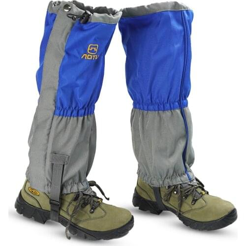Outdoor Unisex Mountaineering Thicken Leg Gaiters Snow Cover Waterproof Hunting Shoes Hiking Desert Sand Foot Cover Leggings