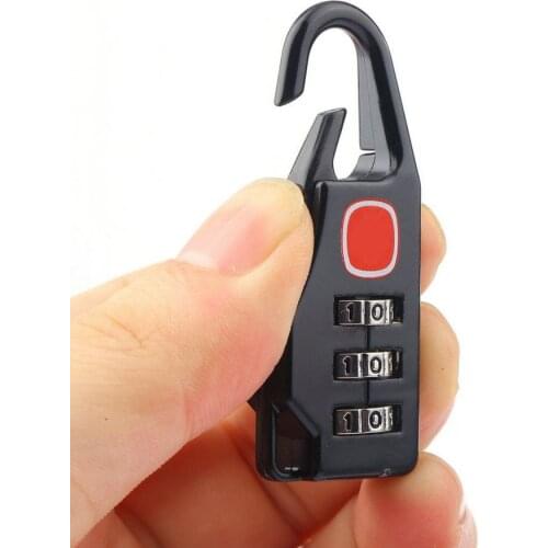 Zinc Alloy Cross Combination Security theftproof Lock Code Number for Luggage Bag Drawer Cabinet Metal forming padlock