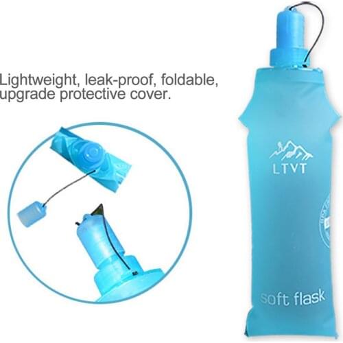 150ml Water Bottle Sports Water Bag Outdoor Fitness Supplement Convenient Soft Water Bottle