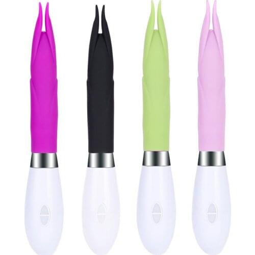 Automatic Vibrator Double Rod Waterproof Silicone Adults Sex Product for Couple