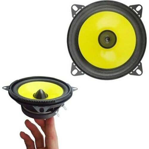 Car speaker with the Streamline Appearance Car stereo Full Range Stereo System Pair of 4 inch Car Audio Speaker