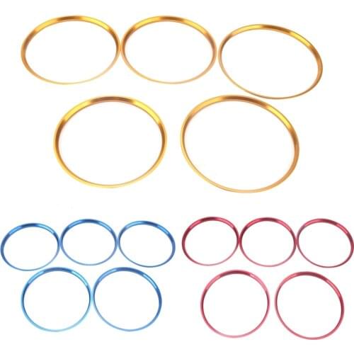 Car Air Vent Outlet A/C Ring Trims Stickers Cover for Mercedes-Benz A/B Class CLA GLA180 200 220 250 260