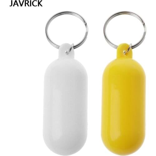 Swimming Drifting Beach Yellow Floating Keychain Swimming Marine Sail Key Float Rings Floating Foam Ellipse Key Chain