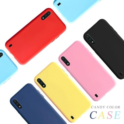 Candy Color Silicone Case For Samsung Galaxy A01 A11 A51 A71 A91 2020 A015 A515 A715 A915 Soft TPU Back Cover Coque Bumper