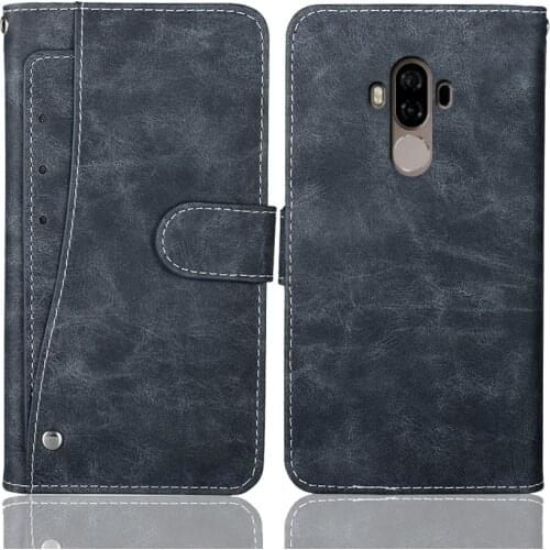 Luxury Wallet SANTIN S10 Pro Case 6" Vintage Flip Leather Business Protective Cover For SANTIN S10 Pro Case Phone Bag