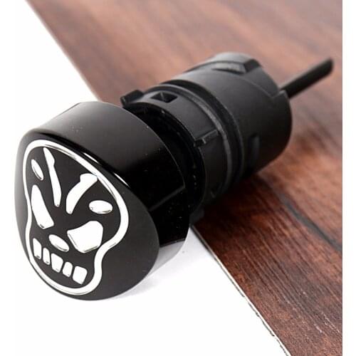 Black Oil Dip Stick Filler Plug For Harley 2004 2005 2006-2017 Sportster Iron 48 Forty eight Sportster XL 883 1200 Models