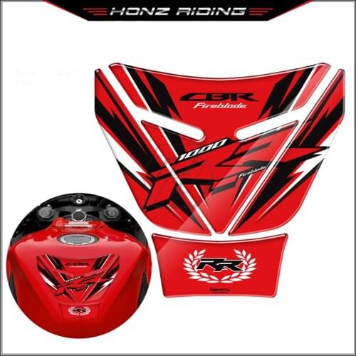 For Honda CBR1000RR Fireblade Tankpad 2008-2016 3D Motorcycle Gas Tank Pad Protector