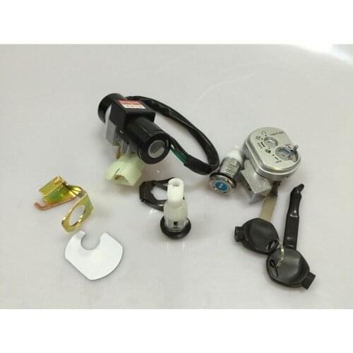 STARPAD For pedal motorcycle accessories pedal Jiaying electric door lock assembly Bicycle magnetic battery lock free shipping