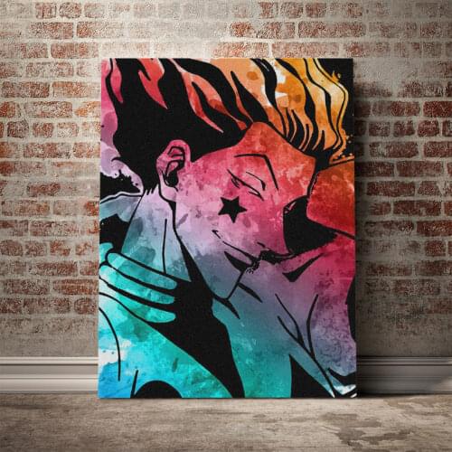 Hisoka hunter X hunter hxh poster Canvas Wall Art Decoration prints for living Kid Children room Home bedroom decor painting