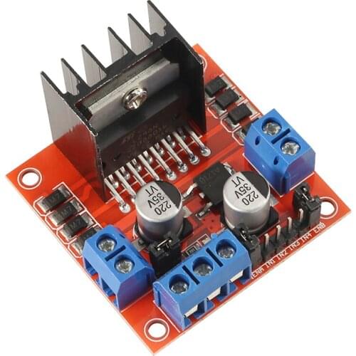 1PCS New Dual H Bridge DC Stepper Motor Drive Controller Board Module L298N for Arduino smart car robot
