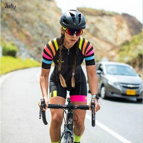 2022 New Kafitt Team Woman Clothing Summer Women Cycling Jersey Skinsuit Jumpsuit Blouse Cyclist Shirts Female Monkey Set