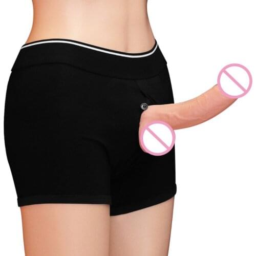 Novelty Strap on Harness Shorts for Women Men Strap on Dildo for her Strap on for Pegging Unisex Lesbian strapon Strapless