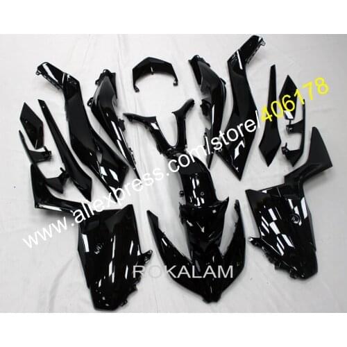 For Yamaha XMAX300 2017 2018 2019 2020 2021 Motorbike Cowling Fairings XMAX 300 17-21 Gloss Black Fairing (Injection molding)