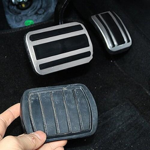 Aluminum Alloy Car Accelerator Pedal Oil Fuel Gas Brake Pedals Clutch Pads For Peugeot 308S 308 408 4008 5008 Car Accssories