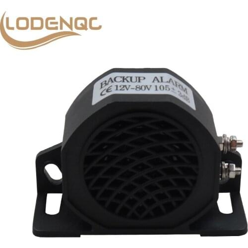 105dB Decibel 12V Backup Siren Beeper Buzzer Sound Warning Alarm Car Truck Vehicle Horn For Vehicle Reversing Reminders
