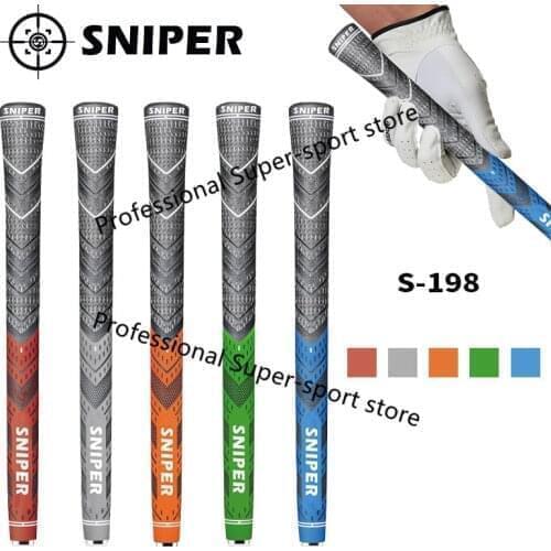 Wholesale golf grip SNIPER irons woods swing grip golf rubber handle high quality 10pcs/lot