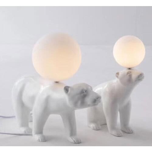 Modern Resin Glass Table Light Restaurant Bar Villa Hotel Home Living Room Bedroom Reading Decor Desk Lamp TA266