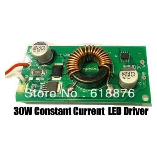 30W Constant Current LED Driver DC12V to DC30-38V 1000mA for 30W High Power LED