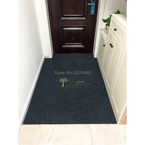Cordial Shining Embroidered Floor Mat Anti-skid Kitchen Mat Bathroom Foot Mat Multi-size Machine Washable Living Room