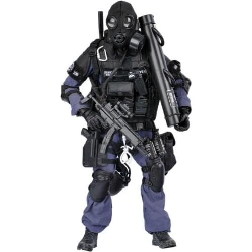 1/6 Soldier Action Figure Toy Simulation Breaker Te Police High-end Soldiers Industry Series Model Toys For Kid Room Decor Gift