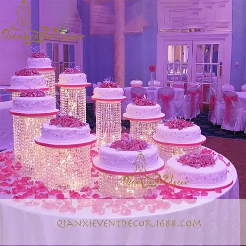 1pcs Acrylic Cupcake stand Rack Holiday Party Display Tray Cake Plate