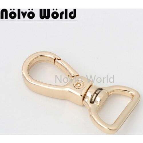 10-50 pieces 4 colors 47*19mm 3/4" gold color metal hanger snap hook for woman purse clasp clip purse accessories
