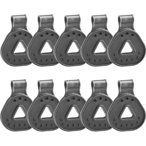 10pcs Sunshade Net Clip Garden Tools Greenhouse Shade Cloth Fix Clamp Plastic Fence Netting Installation Hook Clip Fixed Clamp