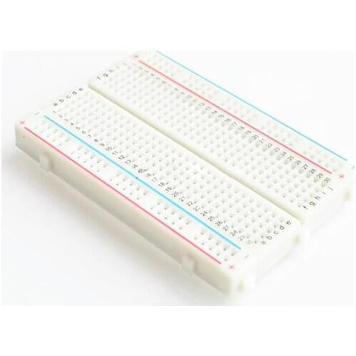 10pcs Quality Mini Bread Board / Breadboard 8.5CM X 5.5CM 400 Holes YOINNOVATI