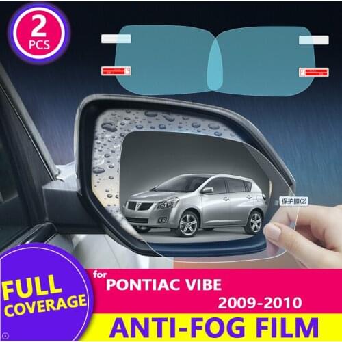 For Pontiac Vibe 2009-2010 2009 2010 Rearview Mirror Film HD Anti-Fog Anti-Scratch Rainproof Auto Mirror Sticker Car Accessories