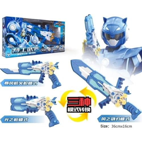 2020 Korea Mini Force Transformation Toys Warrior Deformed Robot Action Weapon Toys Boy Child Souvenir Gift