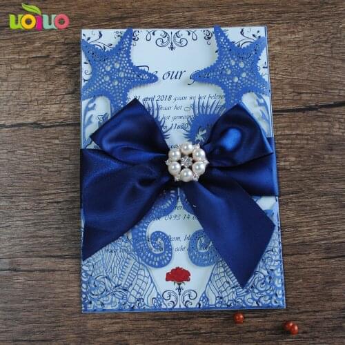 Free shipping 50set inc107 Sample Wedding Invitations Laser Cutting Invitation Card for Wedding Blank Innert Hollow Birthday