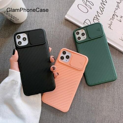 GlamPhoneCase Lens Protection Phone Case For iPhone11Pro/Max X XS Max XR Soft Silicone Cover For iPhone11 7 8 6 6s Plus Case