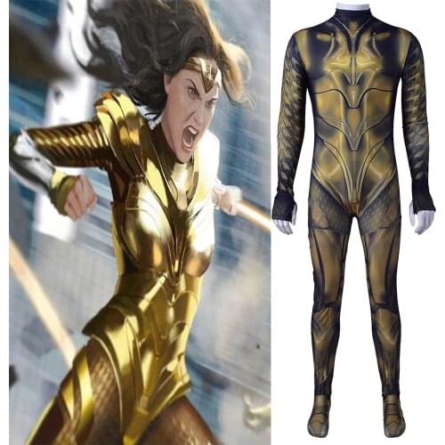 Kids Adult Diana Prince Princess Cosplay Jumpsuit Sexy Women Costumes Superhero Zentai Halloween Bodysuit