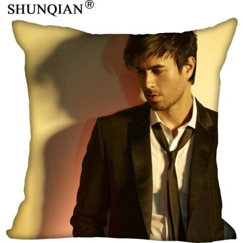Hot Sale Custom Enrique Iglesias Pillowcase 40x40cm 45x45cm 60x60cm(Two Sides) dakimakura Home Hot Pillow Cases