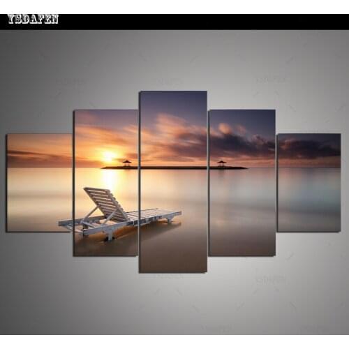 HD print olieverf Film modulaire foto Scenery poster kind room decor woondecoratie 5 stks canvas art z371