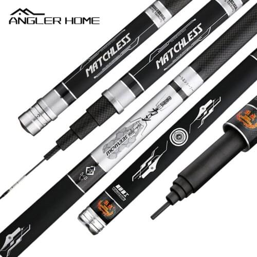 Angler Home Super Hard Carp Fishing Rod 3.6m 3.9m 4.5m 4.8m 5.4m 6.3m 7.2m 8m 9m 10m Light Carbon Stream Tanwan Fishing Pole