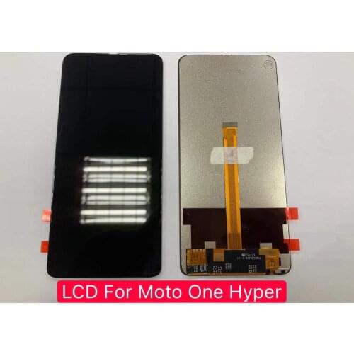 Wholesale Price 10 PCS/Lot LCD Replacement For MOTO One Hyper XT2027 LCD Screen With Touch Screen Digitizer Assembly Parts