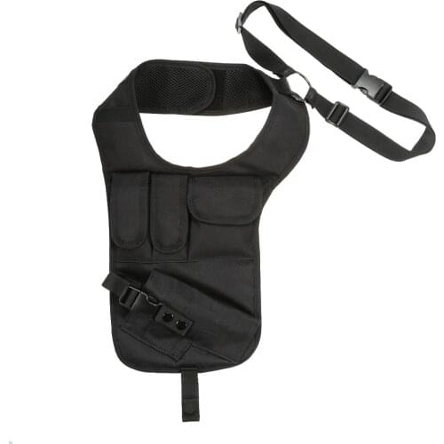 Outdoor Tactical Chest Airsoft Hunting Vest Molle Pouch Gun Holster Fanny Phone Bag Military Tactical Vest with Magazine Pouch