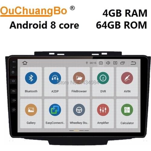 Ouchuangbo 9 inch gps nav radio stereo for Great Wall H3 H5 GMW 2013-2017 support 8 core DSP RAM 4GB ROM 64GB 1080P android 9.0
