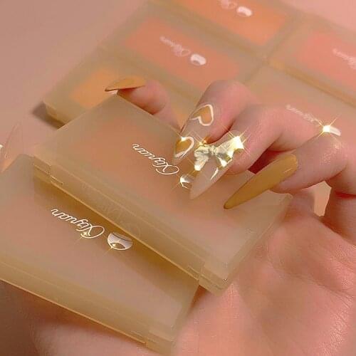 Single Eyeshadow Blush Concealer Blush Highlighter Palette Combination Shimmer Brighten Waterproof Matte Non Smudge Cosmetic