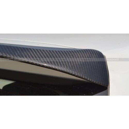 High quality Fit for Volkswagen GOLF 7 MK7 Model B modified carbon fiber rear wing with rear spoiler wing no need drill holes