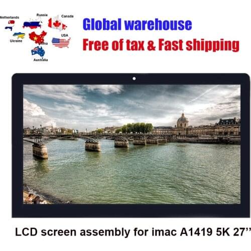 LCD Screen Assembly Retina Display for iMac A1419 5K 27'' LM270QQ1 SDB1 SDA2 SDC1 EMC2834 2806 3070