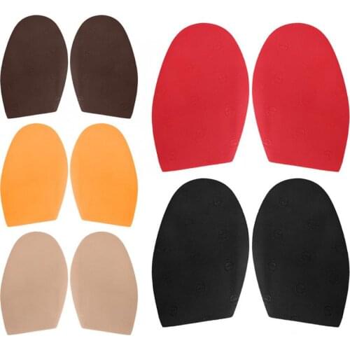 1Pair Sole Shoes Repair Rubber Wear-Resistant Rubber Heels Anti-Slip Outsoles Outsole Forefoot Pads Shoes Heel Sole Protector