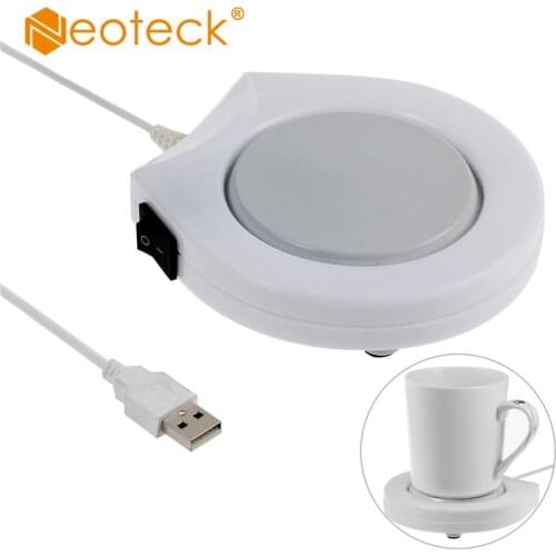 Neoteck Portable Electric 1Pc 5V USB Warmer Plastic Heat Heater for Milk Tea Coffee Mug Hot Drinks Beverage Cup Mat Kitchen Tool