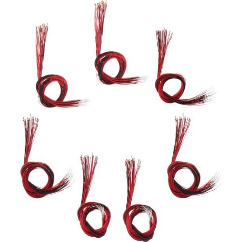 20pcs 30cm Wired LED Light Layout Raliway Scenery Fairy Garden Decoration