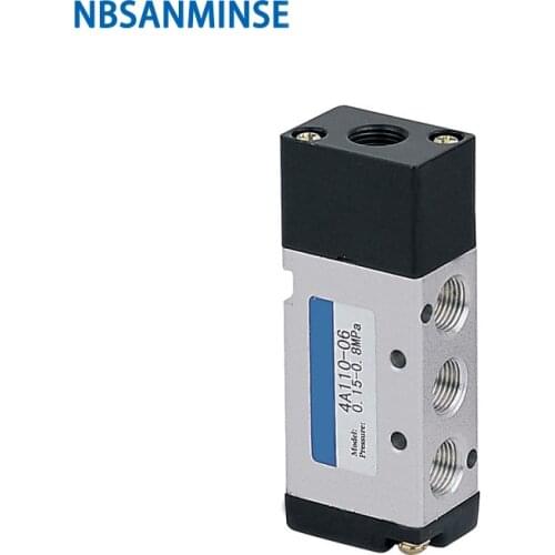 4A110 4A120 4A130 Series M5 1/8 Pneumatic Control Valve Pneumatic Air Valve AIRTAC Type Automation Parts NBSANMINSE