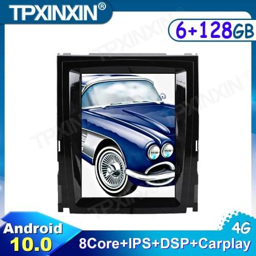 4+128GB Android 10.0 For Cadillac Escalade 2007 2008 2009 2010 2011 2012 Car Radio GPS Navigation Multimedia Player Audio Screen