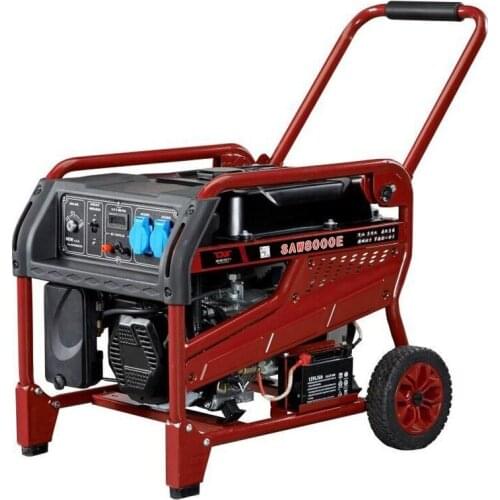 8KW gasoline generator 380v220V voltage 8kw gasoline generator with household appliances air conditioner induction cooker